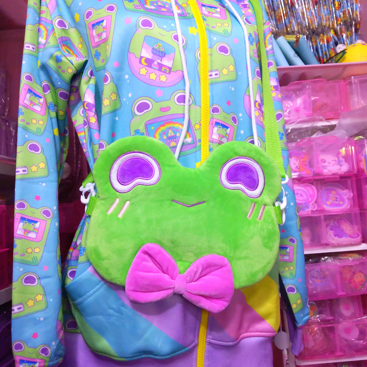 Chef Beans Frog Plush Bag – Kirakira Karakasa