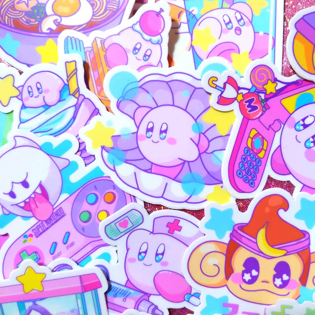 3-Inch Vinyl Stickers – Kirakira Karakasa