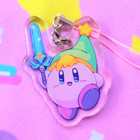 2in. Acrylic charm: Kirb Link