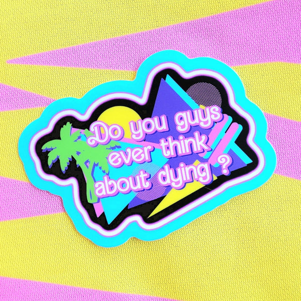 BLACK: Existential Crisis Barbie Sticker