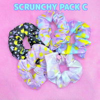 Satin Scrunchies: Scrunchy Pack C