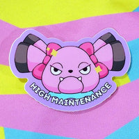 Pokepals: High Maintenance Snub Vinyl Sticker