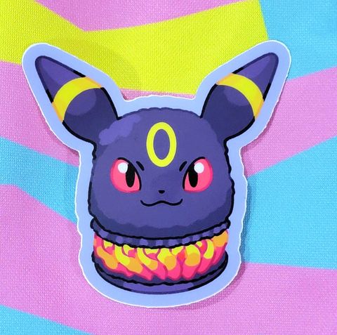 Pokepals: Dark Type Vinyl Sticker