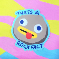 Garden: Rock Fact Vinyl Sticker