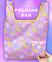 Space Bunnies Eco Folding Bag