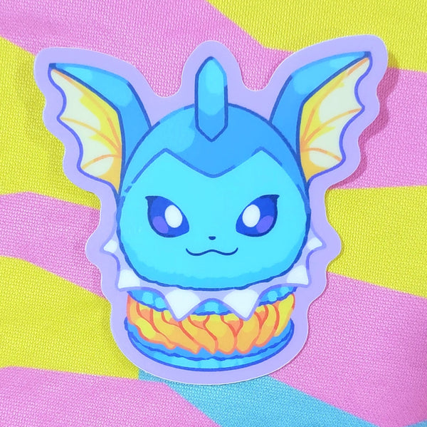 Pokepals: Water Type Vinyl Sticker