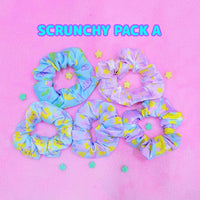 Satin Scrunchies: Scrunchy Pack A
