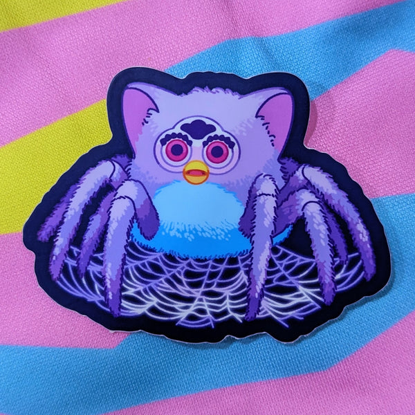 Furb: Spider Furb Vinyl Sticker