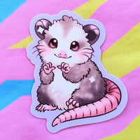 Trash: Opossum Vinyl Sticker