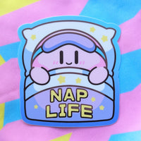 Kirb: Nap Life Vinyl Sticker