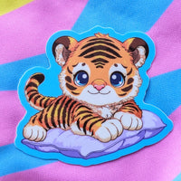 Baby: Tiger Vinyl Sticker