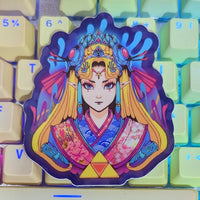 Empress Zelda Vinyl Sticker