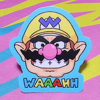 Warui Mario Vinyl Sticker