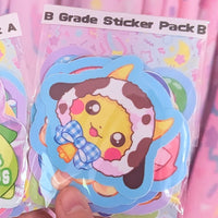 B Grade Sticker Mystery Pack