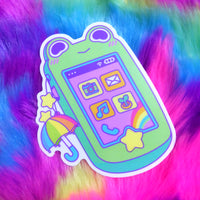 Froggy Objects: Cellphone Sticker