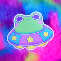 Froggy Objects:  UFO Sticker