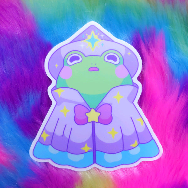Froggy Wizards: Star Wizard Sticker