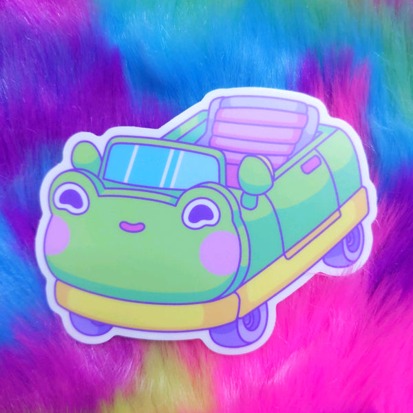 Froggy Objects: Car Sticker