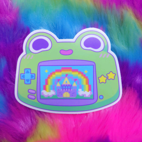 Froggy Objects:  Gameboy Sticker