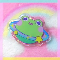Froggy Objects: Planet Acrylic Pin