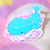 Pokepals: Whale Vinyl Sticker