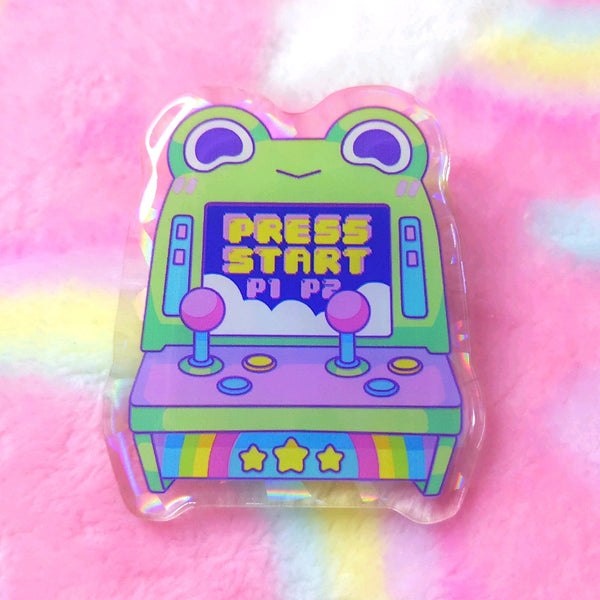 Froggy Objects: Froggy Arcade Pin