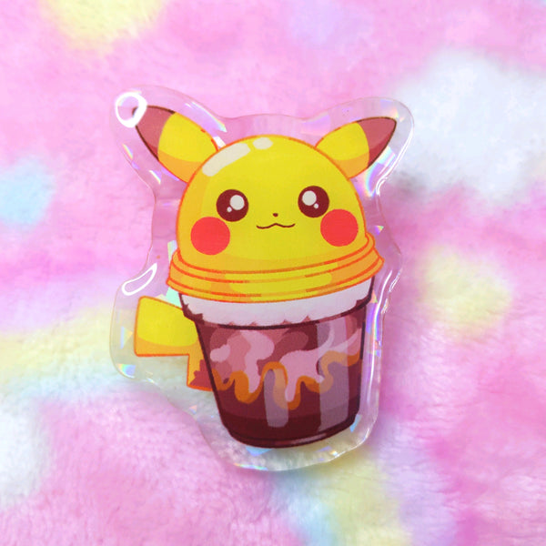 Zappy Meal: Frappe Acrylic Pin