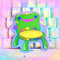 AC: Froggy Chair Sticker