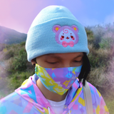 Rainbow Geo Cloth Face Mask